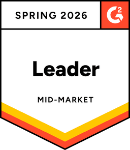 G2 Leader Mid-Market Spring 2026