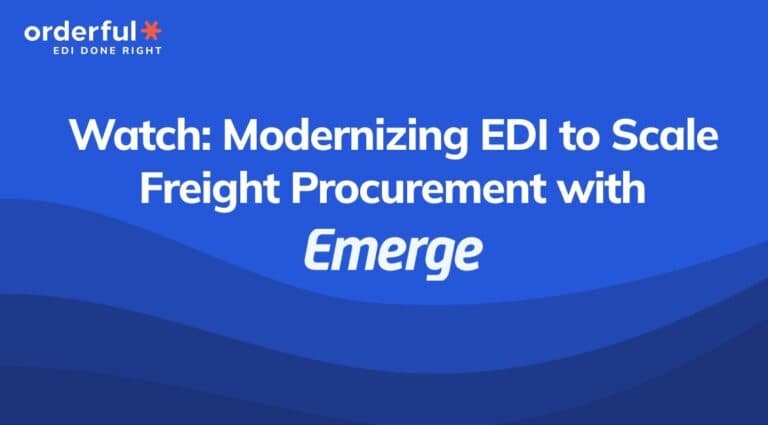 How Emerge Scales Freight Procurement with Modern EDI